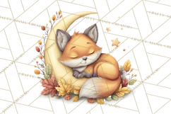 Fall Png, Moon Clipart PNG, Mystical Autumn Lantern Clip Art Product Image 3