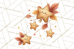 Fall Png, Moon Clipart PNG, Mystical Autumn Lantern Clip Art Product Image 2