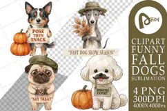 Harvest Photo Booth Vintage Pups Sublimation Product Image 1