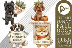 Harvest Photo Booth Vintage Pups Sublimation Product Image 1
