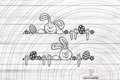 Rabbit cutting file SVG DXF Product Image 1