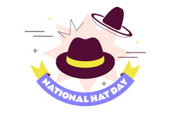 11 National Hat Day Illustration Product Image 5