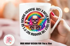 Hater Mug Wrap For 11 oz and 15 oz, 3d Mug, Funny Quotes Png