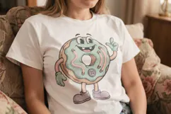 90s Pastel Diner Mascots Sublimation Product Image 2