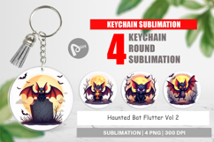 Keychain Halloween Bat Flutter Product Image 1