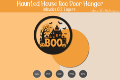 Haunted house Boo Door Hanger Product Image 2