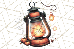 Haunted Book Nook Clipart Ghosts, Monsters &amp; Spooky Library Product Image 2