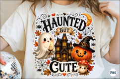 Haunted but Cute Ghost House PNG Product Image 1