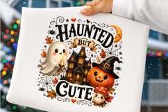 Haunted but Cute Ghost House PNG Product Image 4