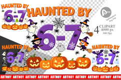 Haunted Halloween Clipart Product Image 1