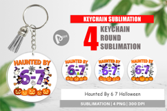 Haunted Halloween Keychain Product Image 1