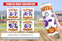 Haunted Halloween Tumbler Product Image 1