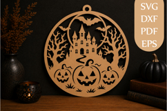 Haunted Castle Halloween SVG Product Image 1