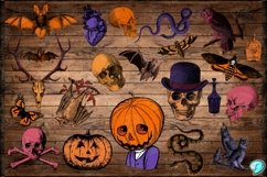 Haunted Delights Halloween Clipart Pack Product Image 4
