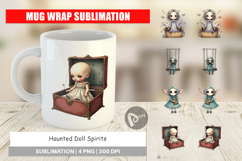 Mug Wrap Haunted Doll Spirits Product Image 1
