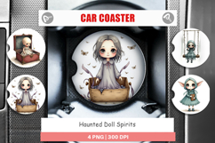Car Coaster Haunted Doll Spirits Product Image 1