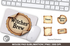 Haunted Ephemera Mouse Pad Product Image 1