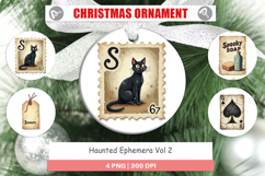 Haunted Ephemera Ornament Product Image 1