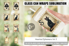 Haunted Ephemera Glass Can Product Image 1