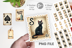 Haunted Ephemera Sticker Product Image 1