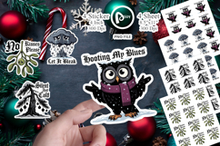 Haunted Forest Gothmas Sticker Product Image 1