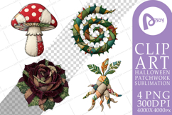Haunted Harvest Botanical Design Product Image 1