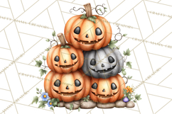Haunted House Builder Clipart, Halloween Scene Creator PNG Product Image 5