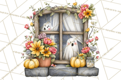 Haunted House Builder Clipart, Halloween Scene Creator PNG Product Image 2