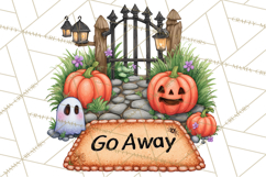 Haunted House Builder Clipart, Halloween Scene Creator PNG Product Image 4