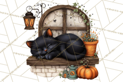 Haunted House Builder Clipart, Halloween Scene Creator PNG Product Image 5