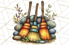 Haunted House Builder Clipart, Halloween Scene Creator PNG Product Image 3