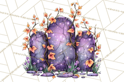 Haunted House Builder Clipart, Halloween Scene Creator PNG Product Image 4