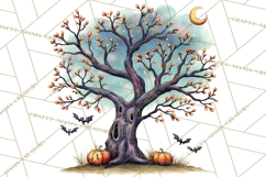 Haunted House Builder Clipart, Halloween Scene Creator PNG Product Image 5