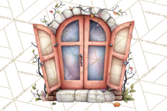 Haunted House Builder Clipart, Halloween Scene Creator PNG Product Image 4