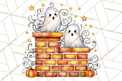Haunted House Builder Clipart, Halloween Scene Creator PNG Product Image 5