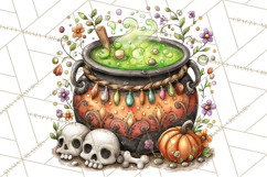 Haunted House Builder Clipart, Halloween Scene Creator PNG Product Image 2