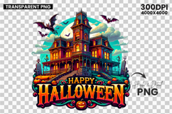halloween haunted house png, haunted house clipart, happy halloween house, spooky house design, halloween house sublimation, haunted house printable, halloween haunted building art, haunted mansion png, haunted halloween clipart, scary house halloween