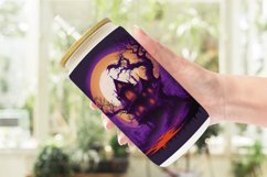 Haunted House Dark Forest Glass Can Wraps Product Image 2