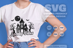 Haunted House Halloween Quote SVG Product Image 2