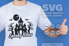 Haunted House Halloween Quote SVG Product Image 3