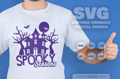 Haunted House Halloween Quote SVG Product Image 2
