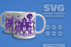 Haunted House Halloween Quote SVG Product Image 4