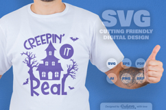 Haunted House Halloween Quote SVG Product Image 3