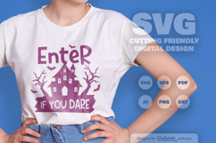Haunted House Halloween Quote SVG Product Image 5