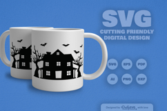 Haunted House Halloween SVG Product Image 1