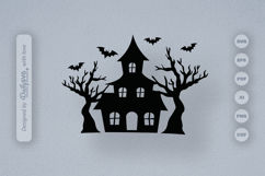 Haunted House Halloween SVG Product Image 1