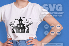 Haunted House Halloween SVG Product Image 2