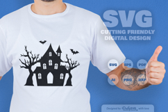 Haunted House Halloween SVG Product Image 3