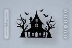 Haunted House Halloween SVG Product Image 1