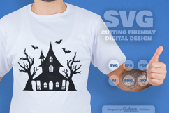 Haunted House Halloween SVG Product Image 3